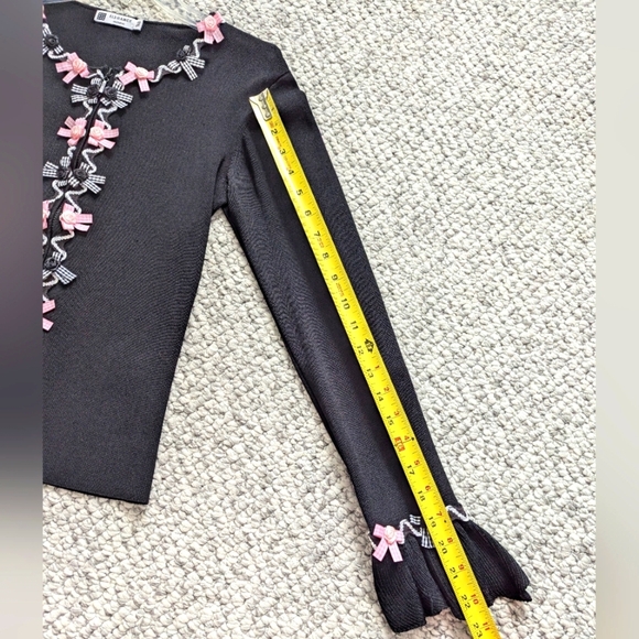 Women's (Size Small) 2-Piece Skirt Set with Bows, Rosettes and Ruffles - Picture 7 of 16